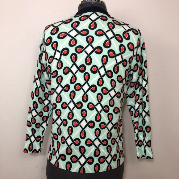 Crown & Ivy Women Printed Button Down Cardigan XS - Picture 4 of 7